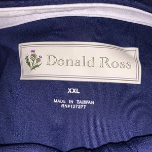 Donald Ross size XXL men’s golf quarter zip fleece with pockets